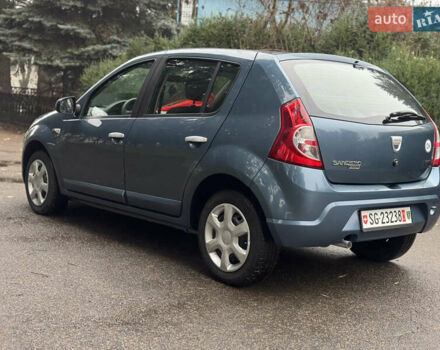 Синий Дачия Сандеро, объемом двигателя 1.6 л и пробегом 151 тыс. км за 5450 $, фото 7 на Automoto.ua