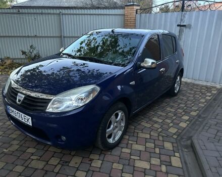 Синий Дачия Сандеро, объемом двигателя 1.4 л и пробегом 152 тыс. км за 3950 $, фото 3 на Automoto.ua