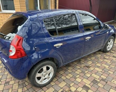 Синий Дачия Сандеро, объемом двигателя 1.4 л и пробегом 152 тыс. км за 3950 $, фото 8 на Automoto.ua