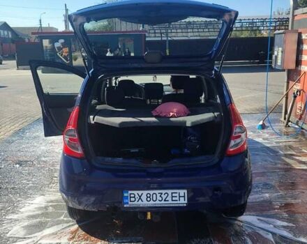 Синий Дачия Сандеро, объемом двигателя 1.4 л и пробегом 236 тыс. км за 3900 $, фото 7 на Automoto.ua