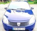 Синий Дачия Сандеро, объемом двигателя 1.4 л и пробегом 210 тыс. км за 6100 $, фото 1 на Automoto.ua