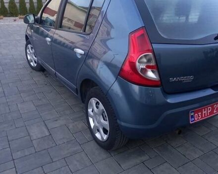 Синій Дачія Sandero, об'ємом двигуна 1.6 л та пробігом 151 тис. км за 4850 $, фото 8 на Automoto.ua