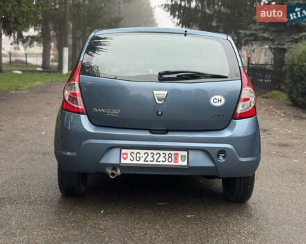 Синий Дачия Сандеро, объемом двигателя 1.6 л и пробегом 151 тыс. км за 5450 $, фото 6 на Automoto.ua