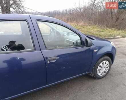 Синий Дачия Сандеро, объемом двигателя 1.39 л и пробегом 253 тыс. км за 4200 $, фото 6 на Automoto.ua