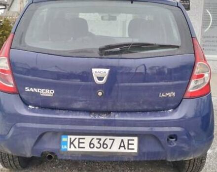 Дачія Sandero 2008 у Дніпро (Дніпропетровську) на Automoto.ua Синій Дачія Sandero, об'ємом двигуна 1.39 л та пробігом 150 тис. км за 4500 $, фото 1 на Automoto.ua