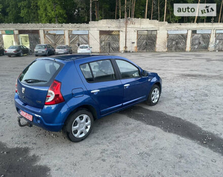 Синій Дачія Sandero, об'ємом двигуна 1.4 л та пробігом 122 тис. км за 4500 $, фото 4 на Automoto.ua