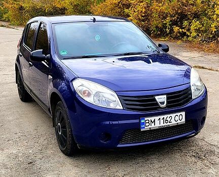 Синий Дачия Сандеро, объемом двигателя 1.4 л и пробегом 170 тыс. км за 5000 $, фото 5 на Automoto.ua