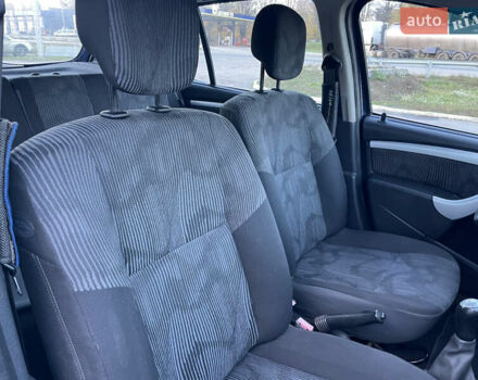 Синий Дачия Сандеро, объемом двигателя 1.4 л и пробегом 246 тыс. км за 4600 $, фото 16 на Automoto.ua