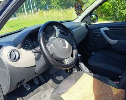 Синій Дачія Sandero, об'ємом двигуна 1.4 л та пробігом 265 тис. км за 3850 $, фото 8 на Automoto.ua