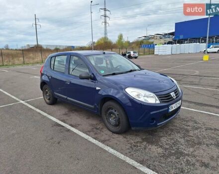Синий Дачия Сандеро, объемом двигателя 1.4 л и пробегом 155 тыс. км за 4000 $, фото 1 на Automoto.ua