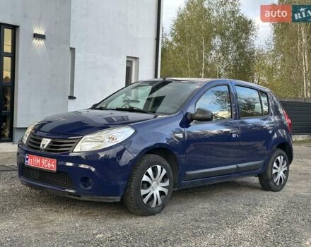 Синий Дачия Сандеро, объемом двигателя 1.4 л и пробегом 201 тыс. км за 4550 $, фото 1 на Automoto.ua