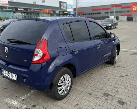 Синий Дачия Сандеро, объемом двигателя 1.4 л и пробегом 146 тыс. км за 3900 $, фото 3 на Automoto.ua