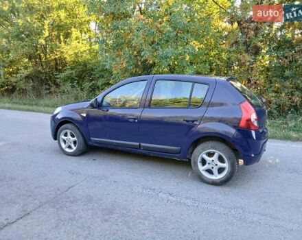 Синий Дачия Сандеро, объемом двигателя 1.5 л и пробегом 235 тыс. км за 3650 $, фото 6 на Automoto.ua