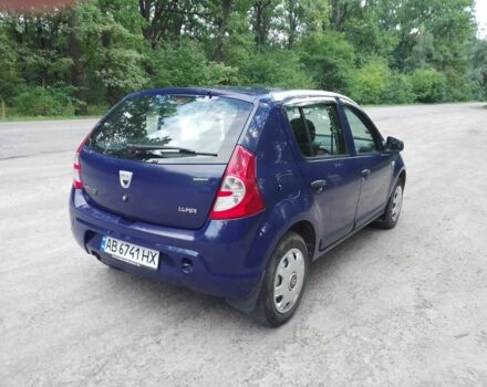 Синий Дачия Сандеро, объемом двигателя 1.4 л и пробегом 176 тыс. км за 4500 $, фото 4 на Automoto.ua