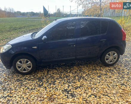 Дачия Сандеро 2009 в Полтаве на Automoto.ua Синий Дачия Сандеро, объемом двигателя 1.39 л и пробегом 234 тыс. км за 4500 $, фото 1 на Automoto.ua