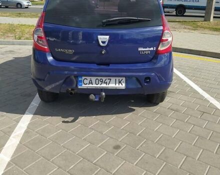 Синій Дачія Sandero, об'ємом двигуна 1.4 л та пробігом 167 тис. км за 3900 $, фото 9 на Automoto.ua