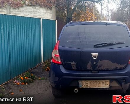 Синій Дачія Sandero, об'ємом двигуна 1.1 л та пробігом 220 тис. км за 3500 $, фото 2 на Automoto.ua