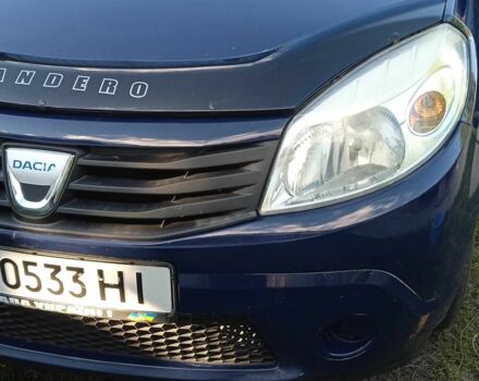 Синій Дачія Sandero, об'ємом двигуна 1.4 л та пробігом 167 тис. км за 4800 $, фото 14 на Automoto.ua