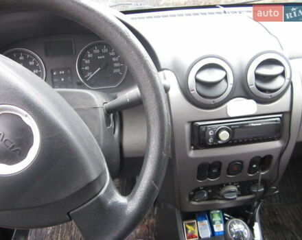 Синий Дачия Сандеро, объемом двигателя 1.4 л и пробегом 227 тыс. км за 3800 $, фото 6 на Automoto.ua