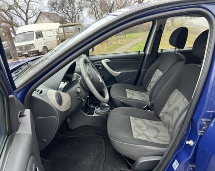 Синій Дачія Sandero, об'ємом двигуна 1.1 л та пробігом 165 тис. км за 3999 $, фото 11 на Automoto.ua