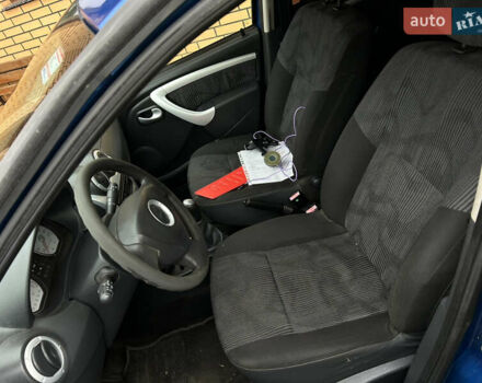 Синий Дачия Сандеро, объемом двигателя 1.6 л и пробегом 117 тыс. км за 4600 $, фото 18 на Automoto.ua