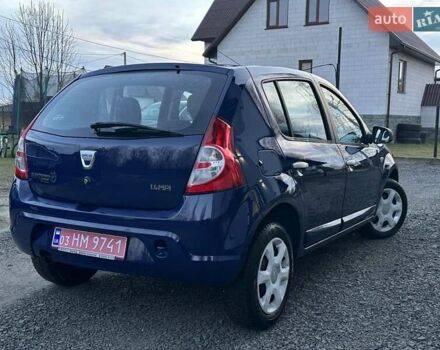 Синій Дачія Sandero, об'ємом двигуна 1.4 л та пробігом 109 тис. км за 4850 $, фото 5 на Automoto.ua