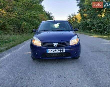 Синий Дачия Сандеро, объемом двигателя 1.5 л и пробегом 235 тыс. км за 3650 $, фото 1 на Automoto.ua