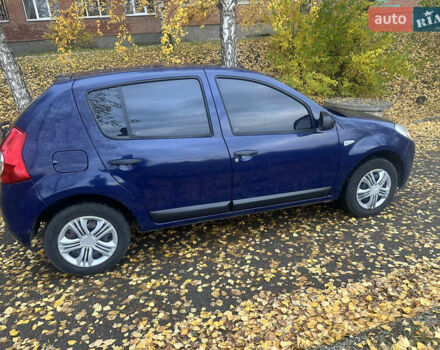 Дачия Сандеро 2009 в Полтаве на Automoto.ua Синий Дачия Сандеро, объемом двигателя 1.39 л и пробегом 234 тыс. км за 4500 $, фото 7 на Automoto.ua