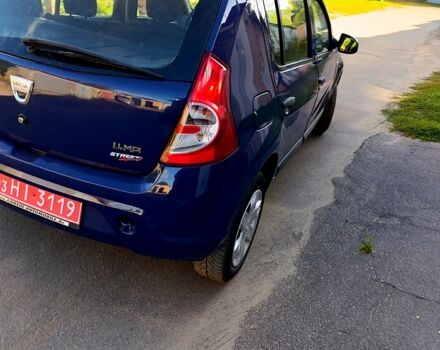 Синій Дачія Sandero, об'ємом двигуна 1.4 л та пробігом 160 тис. км за 4550 $, фото 2 на Automoto.ua