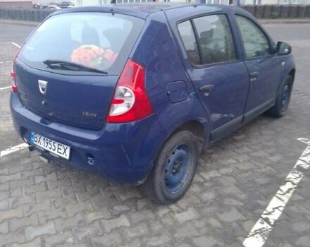 Синий Дачия Сандеро, объемом двигателя 1.15 л и пробегом 154 тыс. км за 3550 $, фото 3 на Automoto.ua