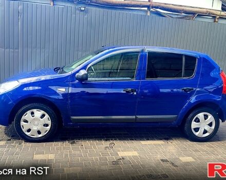 Синий Дачия Сандеро, объемом двигателя 1.4 л и пробегом 160 тыс. км за 4000 $, фото 1 на Automoto.ua