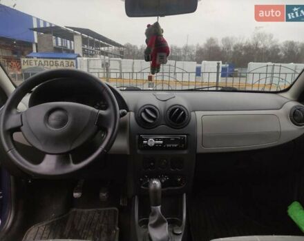 Синий Дачия Сандеро, объемом двигателя 1.39 л и пробегом 155 тыс. км за 4300 $, фото 9 на Automoto.ua
