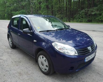 Синий Дачия Сандеро, объемом двигателя 1.4 л и пробегом 176 тыс. км за 4500 $, фото 1 на Automoto.ua