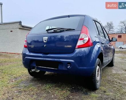 Синий Дачия Сандеро, объемом двигателя 1.4 л и пробегом 151 тыс. км за 4490 $, фото 8 на Automoto.ua