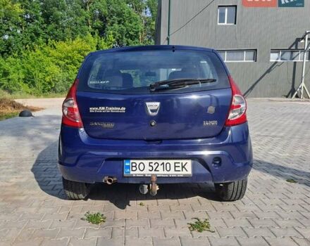Синий Дачия Сандеро, объемом двигателя 1.4 л и пробегом 146 тыс. км за 4600 $, фото 5 на Automoto.ua