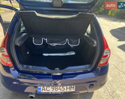 Синій Дачія Sandero, об'ємом двигуна 1.15 л та пробігом 217 тис. км за 3900 $, фото 8 на Automoto.ua