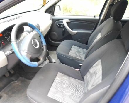 Синий Дачия Сандеро, объемом двигателя 1.4 л и пробегом 176 тыс. км за 4500 $, фото 7 на Automoto.ua