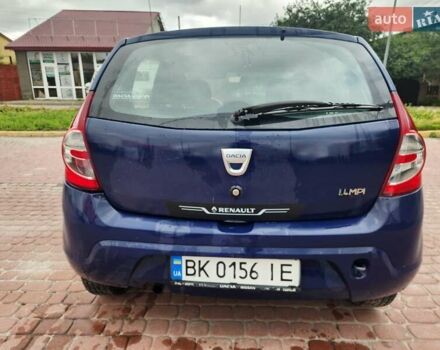 Синий Дачия Сандеро, объемом двигателя 1.4 л и пробегом 319 тыс. км за 2500 $, фото 6 на Automoto.ua