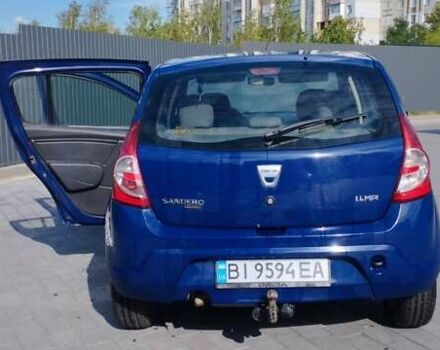 Синій Дачія Sandero, об'ємом двигуна 1.4 л та пробігом 191 тис. км за 4000 $, фото 6 на Automoto.ua