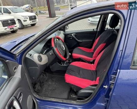 Синій Дачія Sandero, об'ємом двигуна 1.15 л та пробігом 155 тис. км за 3299 $, фото 8 на Automoto.ua