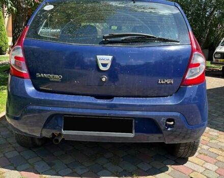 Синій Дачія Sandero, об'ємом двигуна 1.39 л та пробігом 216 тис. км за 3600 $, фото 4 на Automoto.ua
