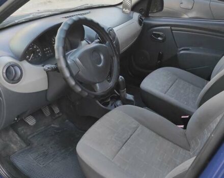 Синий Дачия Сандеро, объемом двигателя 1.4 л и пробегом 135 тыс. км за 4250 $, фото 11 на Automoto.ua