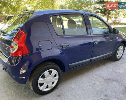 Синий Дачия Сандеро, объемом двигателя 1.4 л и пробегом 147 тыс. км за 4750 $, фото 7 на Automoto.ua
