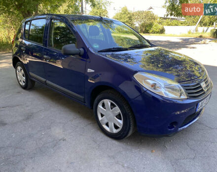 Синій Дачія Sandero, об'ємом двигуна 1.4 л та пробігом 147 тис. км за 4750 $, фото 12 на Automoto.ua