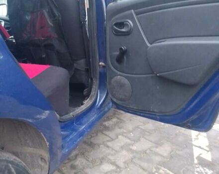 Синий Дачия Сандеро, объемом двигателя 1.15 л и пробегом 154 тыс. км за 3550 $, фото 15 на Automoto.ua