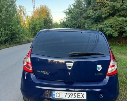 Синий Дачия Сандеро, объемом двигателя 1.4 л и пробегом 218 тыс. км за 3100 $, фото 3 на Automoto.ua