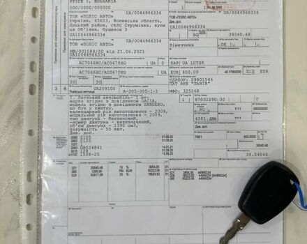 Синий Дачия Сандеро, объемом двигателя 1.4 л и пробегом 201 тыс. км за 4550 $, фото 45 на Automoto.ua