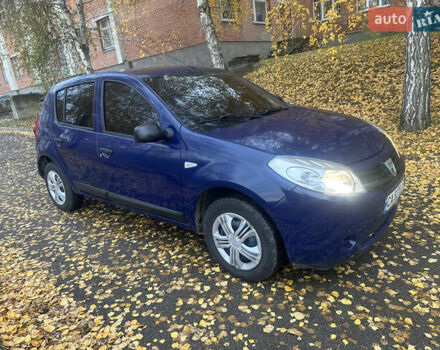 Дачия Сандеро 2009 в Полтаве на Automoto.ua Синий Дачия Сандеро, объемом двигателя 1.39 л и пробегом 234 тыс. км за 4500 $, фото 9 на Automoto.ua