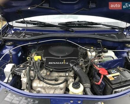 Синий Дачия Сандеро, объемом двигателя 1.4 л и пробегом 124 тыс. км за 4700 $, фото 6 на Automoto.ua