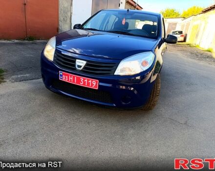 Синій Дачія Sandero, об'ємом двигуна 1.4 л та пробігом 160 тис. км за 4550 $, фото 1 на Automoto.ua